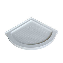 SALLY PL009S Round Acrylic Shower Base with drain CUPC approved