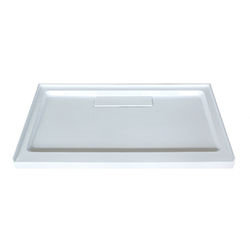 SALLY Rectangle Acrylic Shower Base with drain CUPC approved